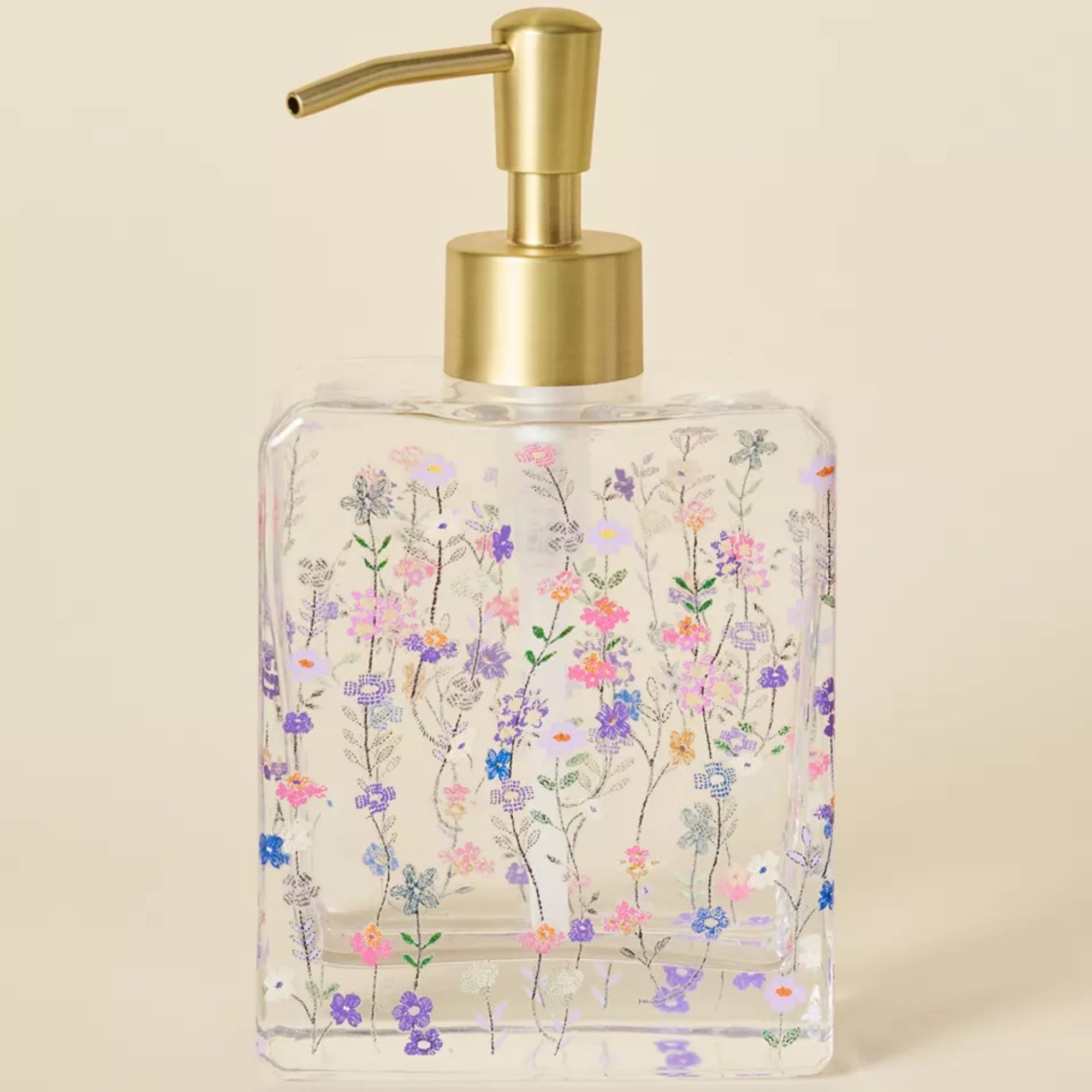 Distributeur de savon à flore