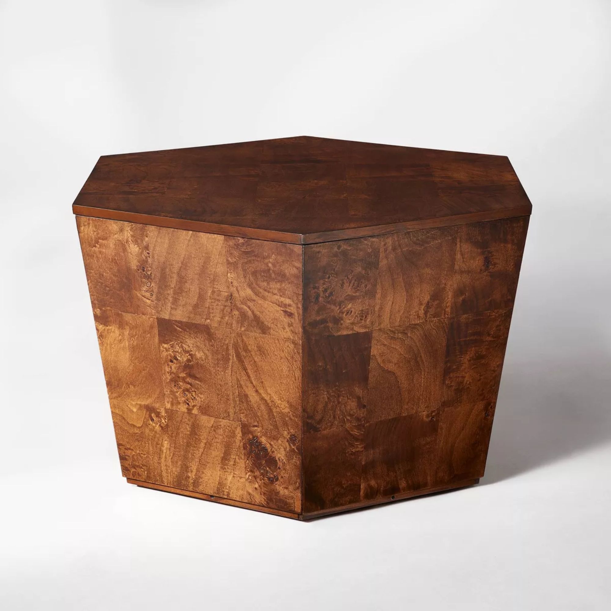 Table basse en bois Ogden Burled
