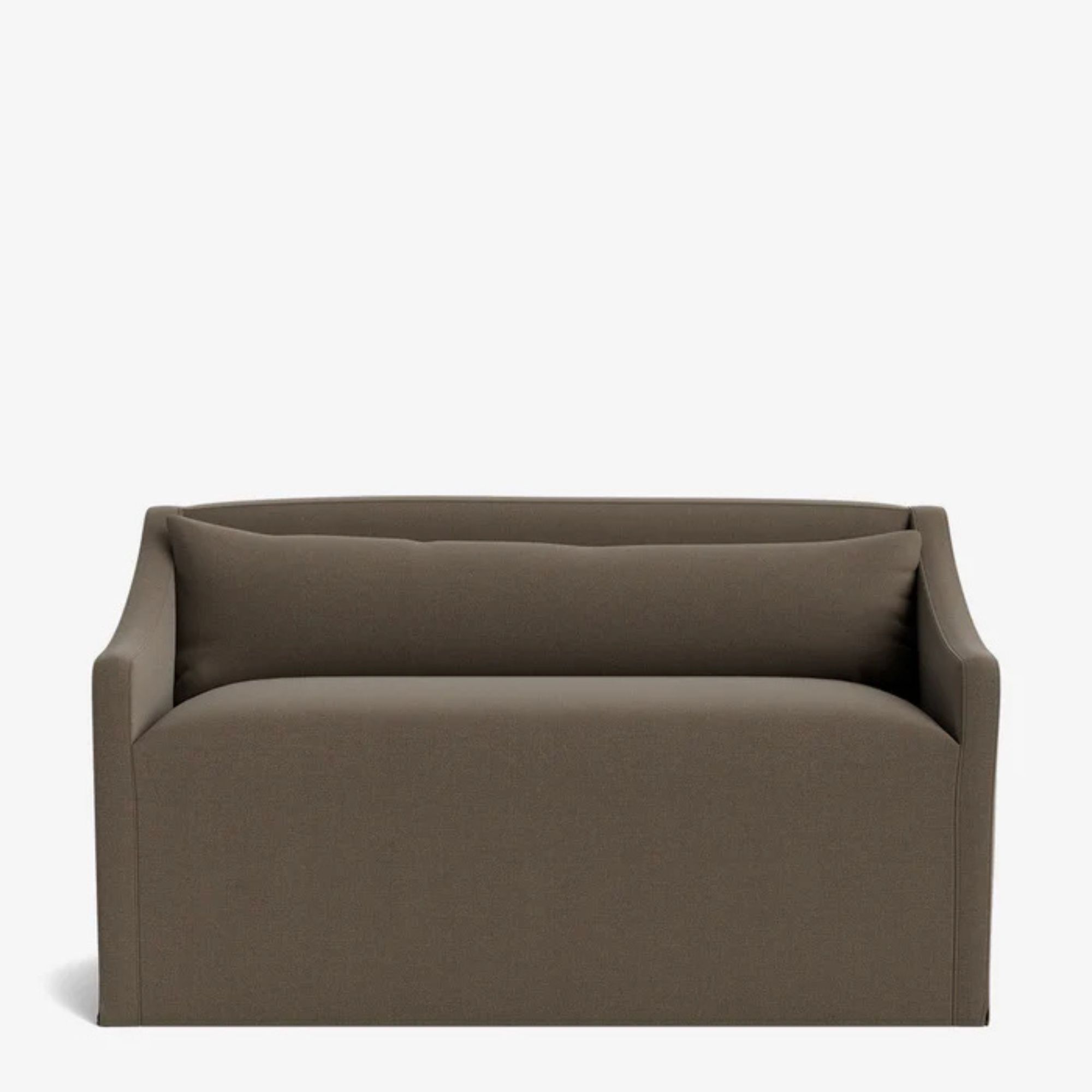 Banc à manger à housse d'olivier (Husk Wovens)