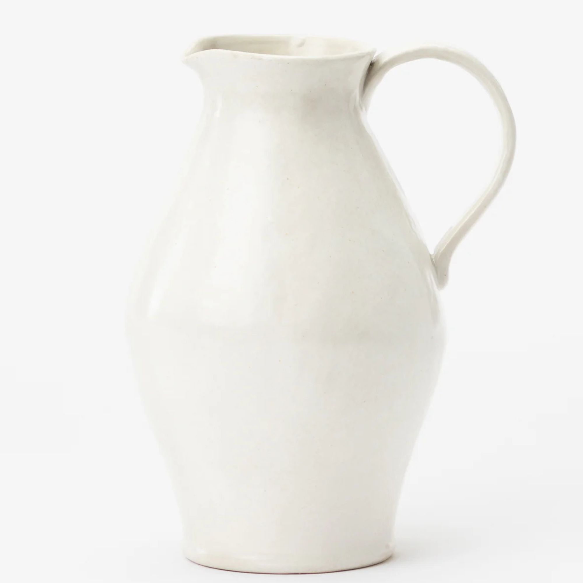 McGee & Co, pichet en céramique blanc