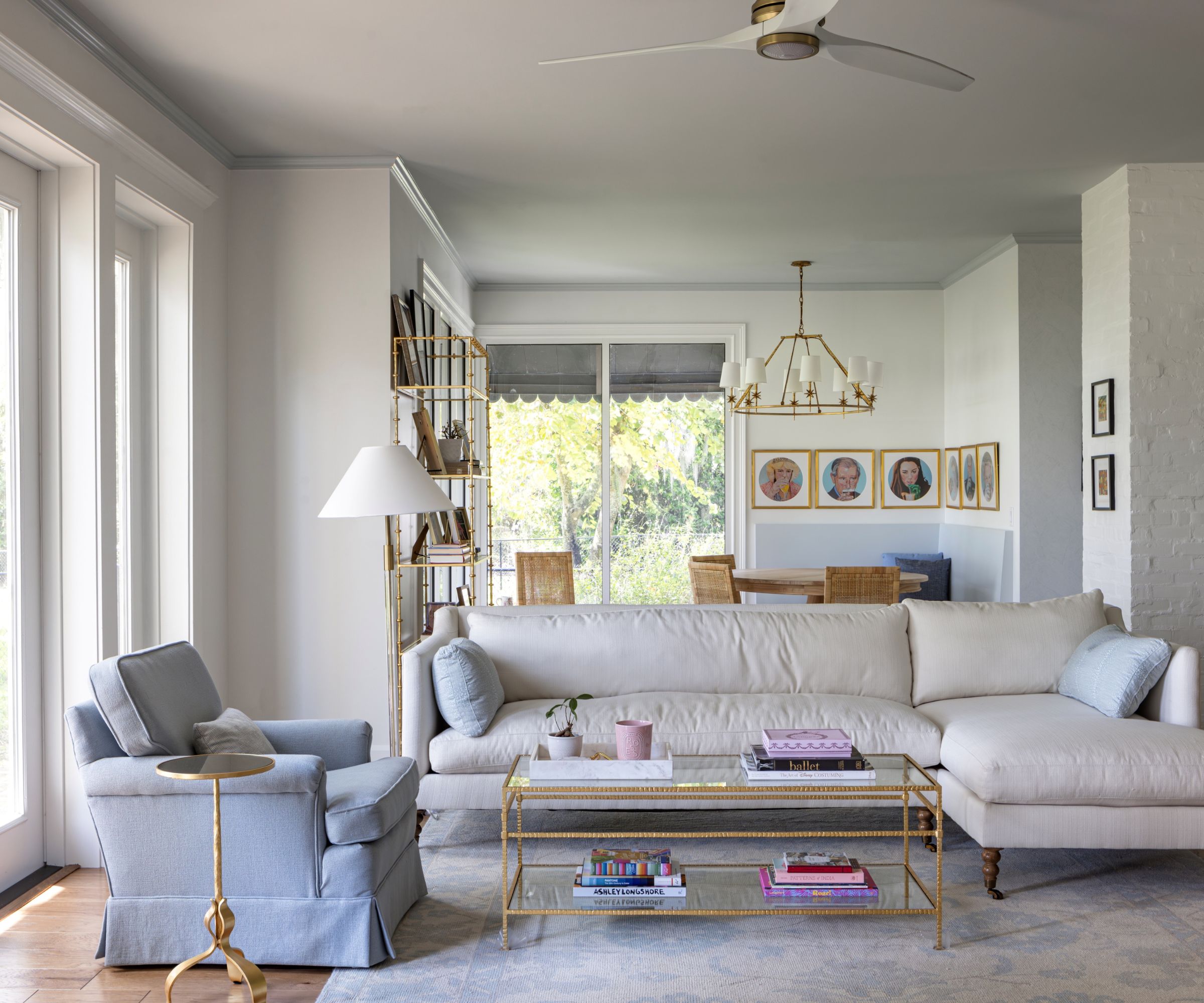 salon sectionnel blanc