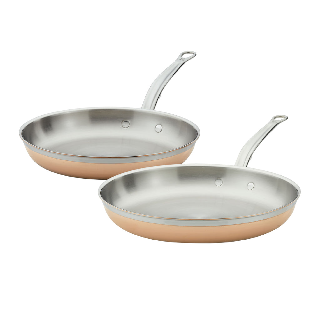 Garouilles en cuivre à induction en cuivre de Hestan Copperbond