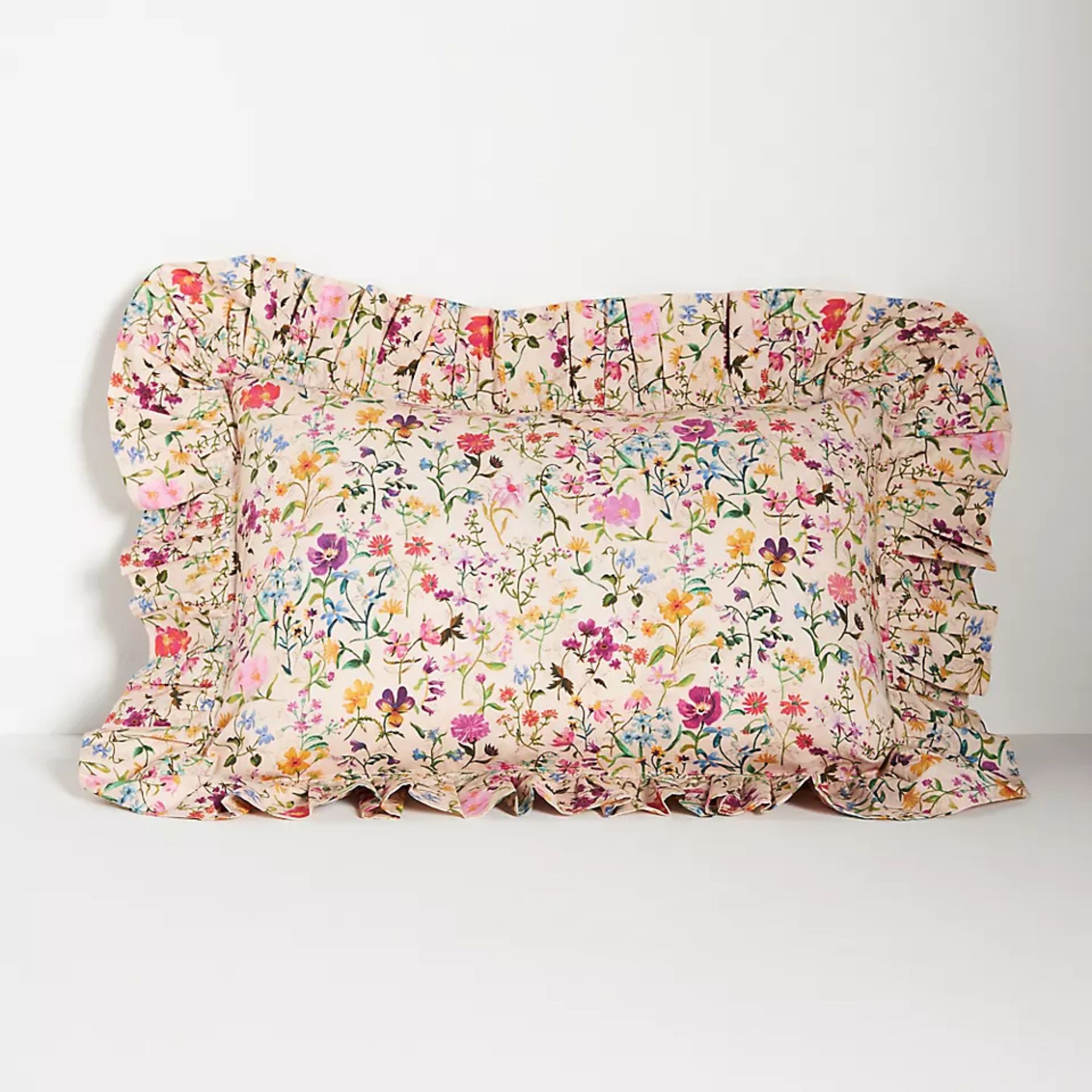 Couverture de coussin à volants Coco & Wolf Silk