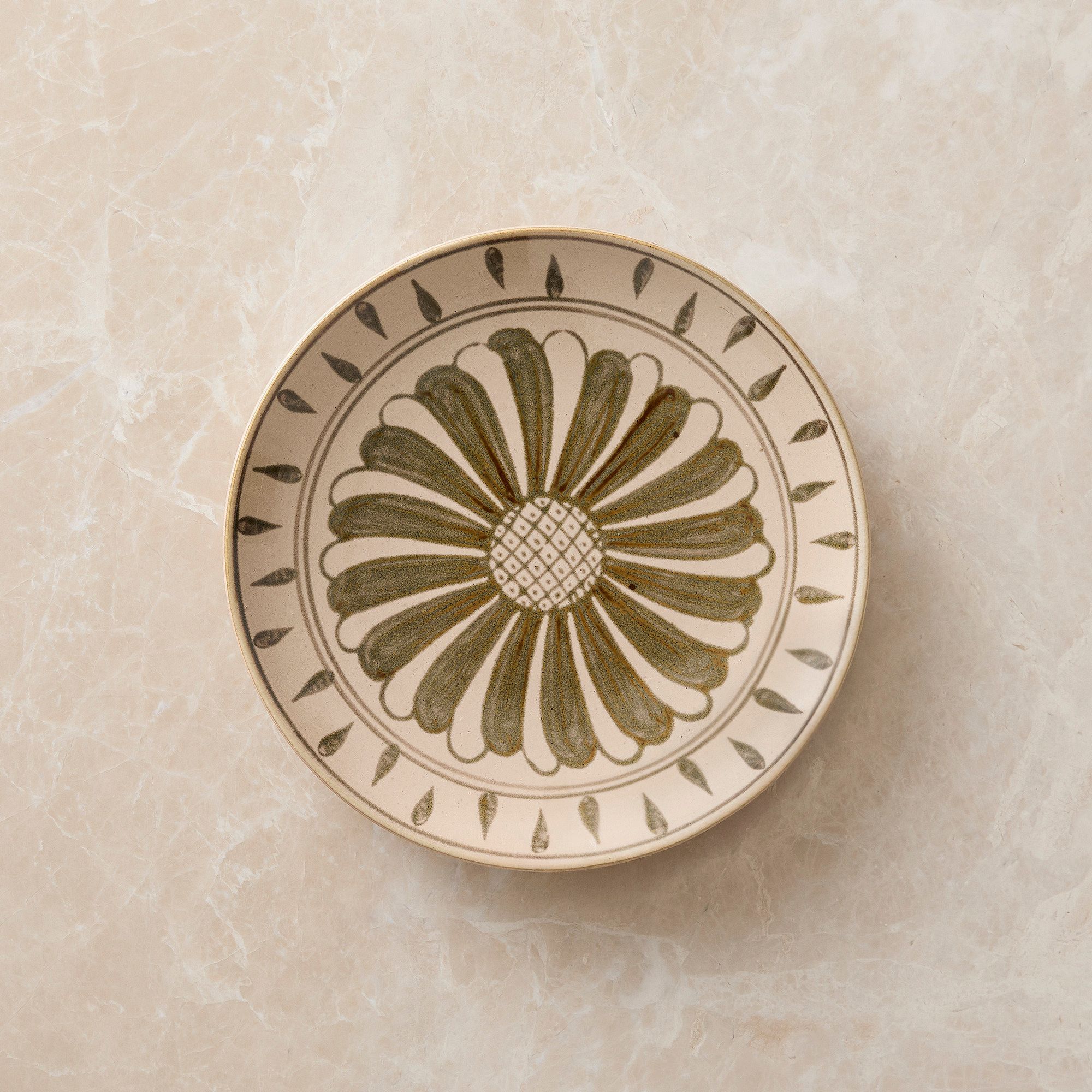 Ensembles de plaques de salade peints Pierce & Ward