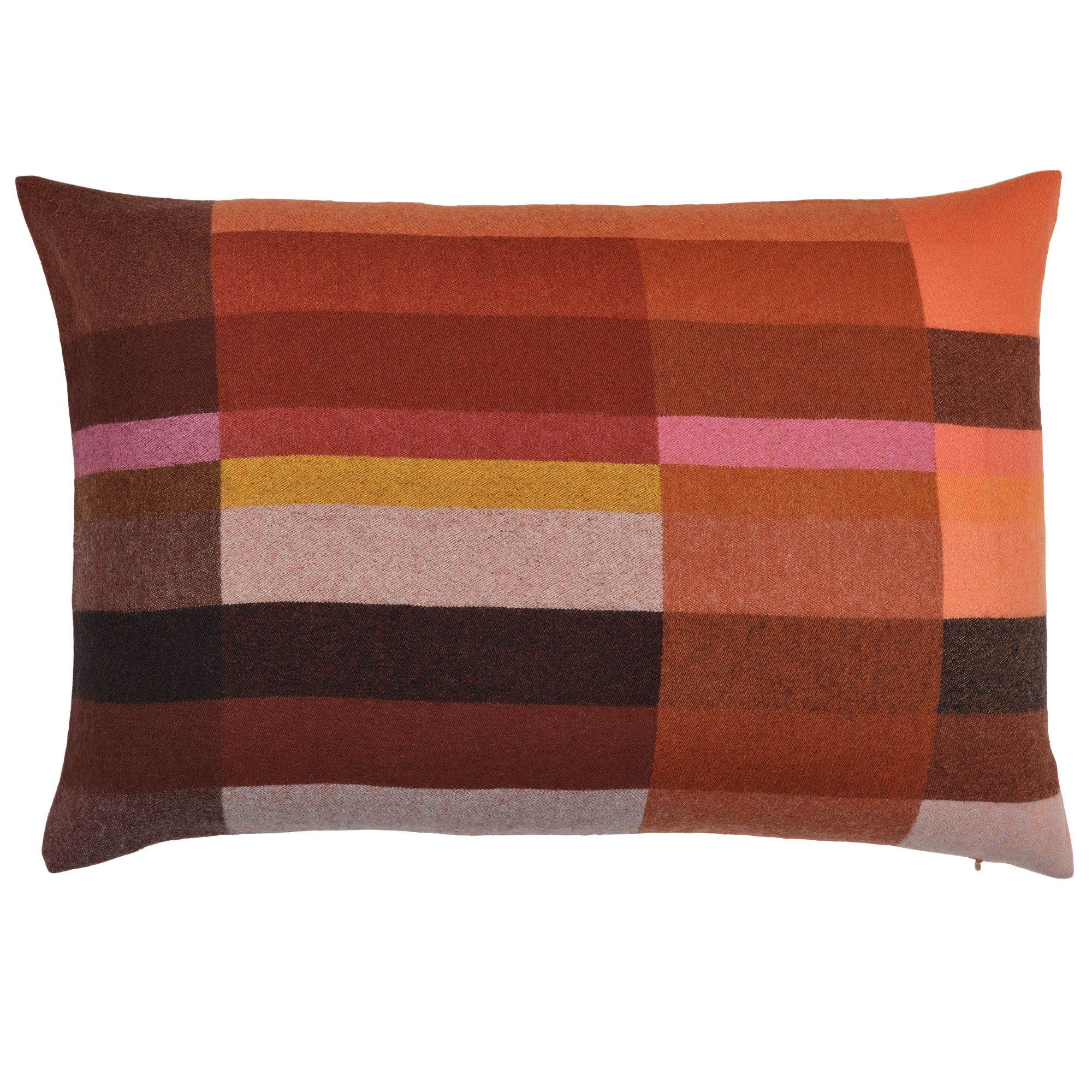 Oreiller géométrique coloré