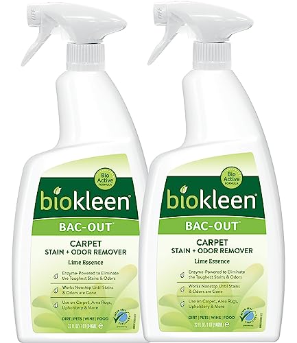Biokleen Bac-Out Carpet Cleaner Spray sur fond blanc