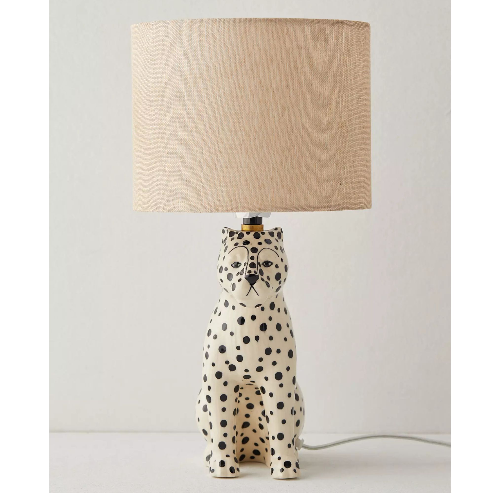 Urban Outfitters, lampe de table à guépard