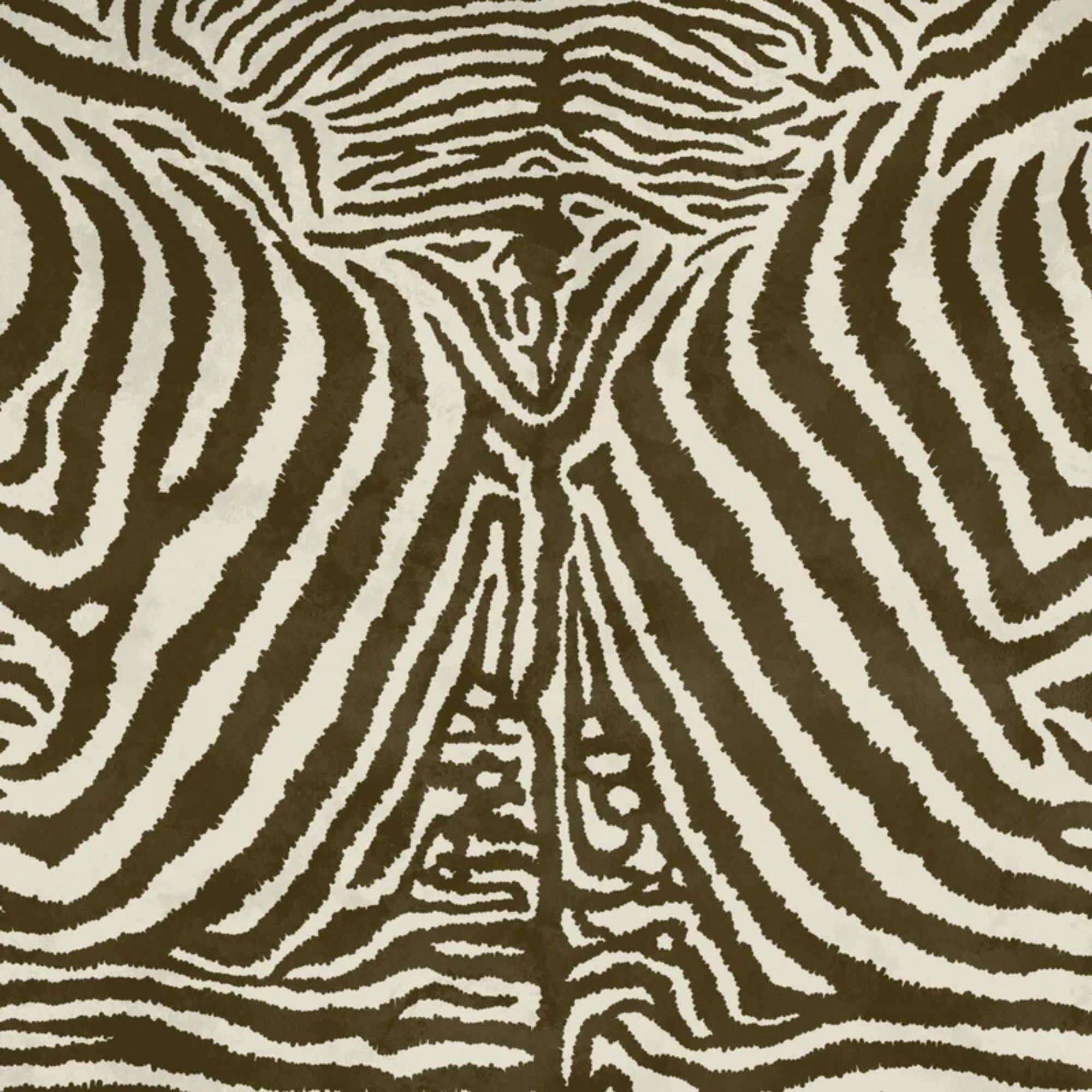 House of Hackney, Equus Wallpaper - Cocoa
