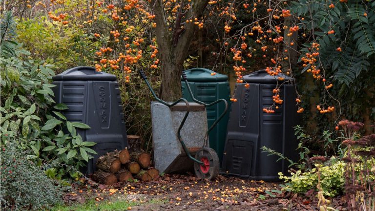 Lazy composting