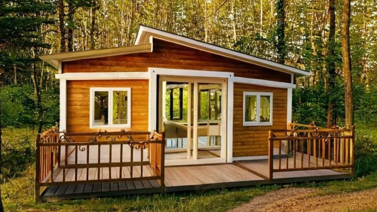 Cette «villa de luxe» ultra-dine est vendue sur Amazon – les agents immobiliers disent que cette maison non conventionnelle et pré-assemblée est plus qu’une nouveauté Amazon tiny home