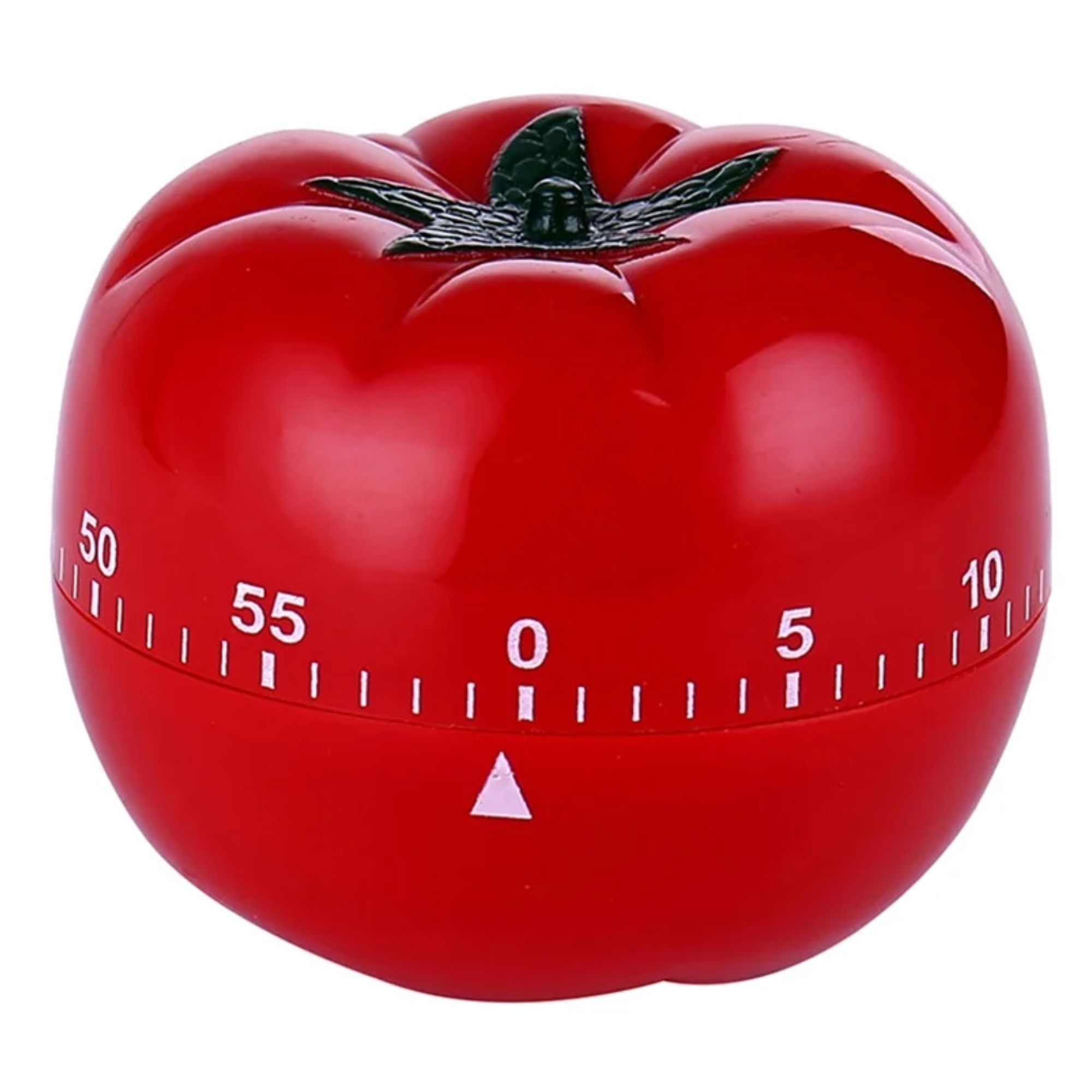 Une minuterie de tomate rouge