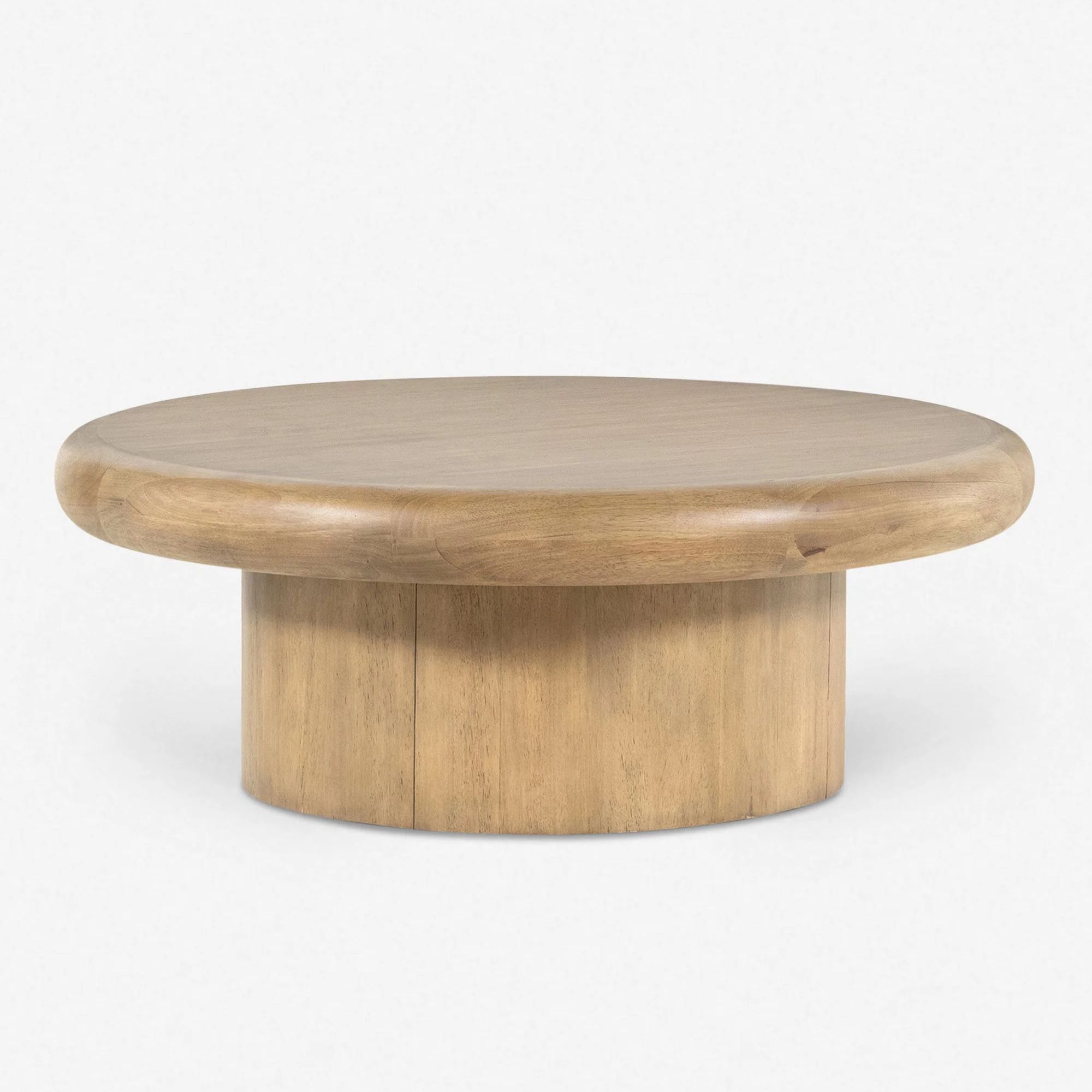 Table basse ronde en bois