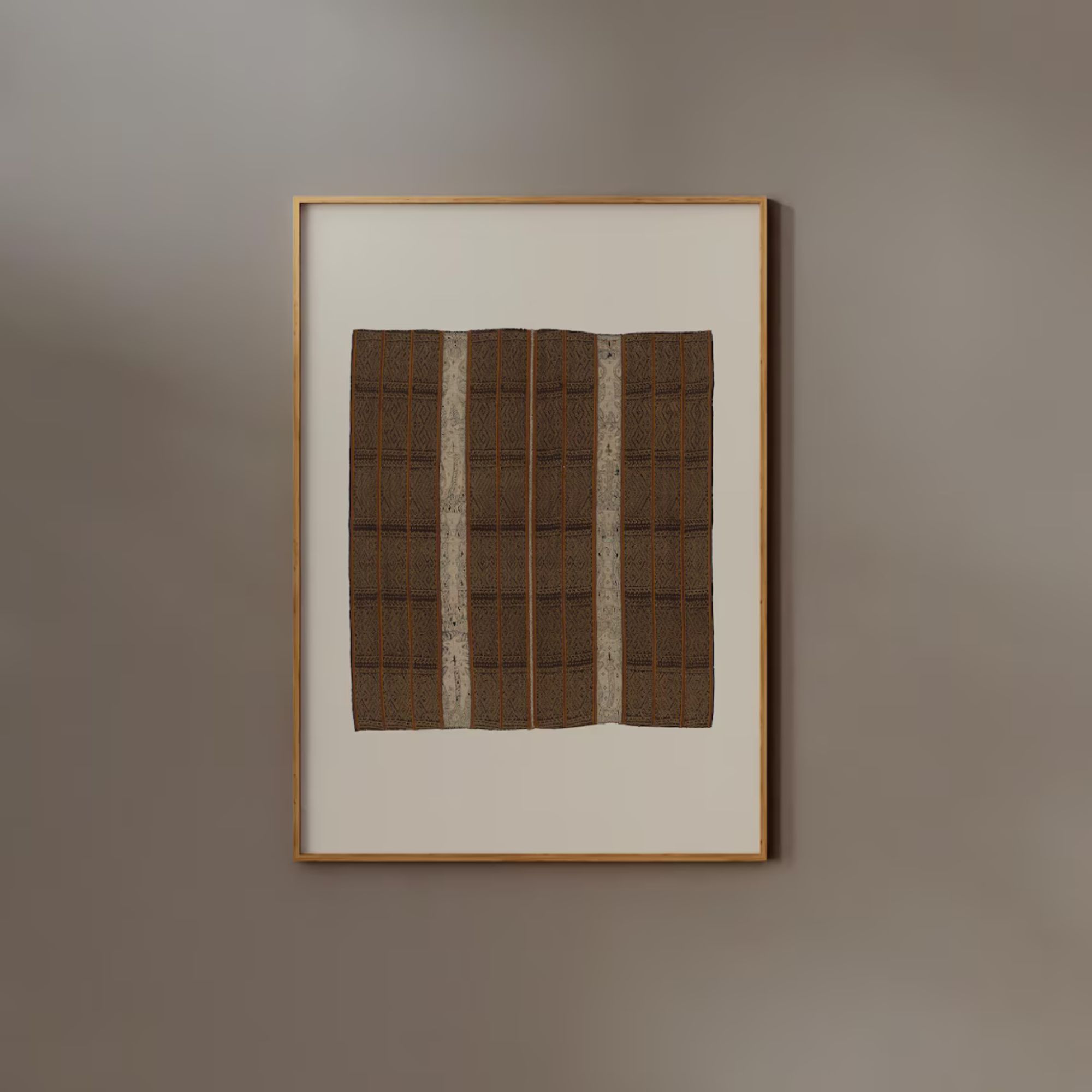 Etsy, art mural textile vintage 