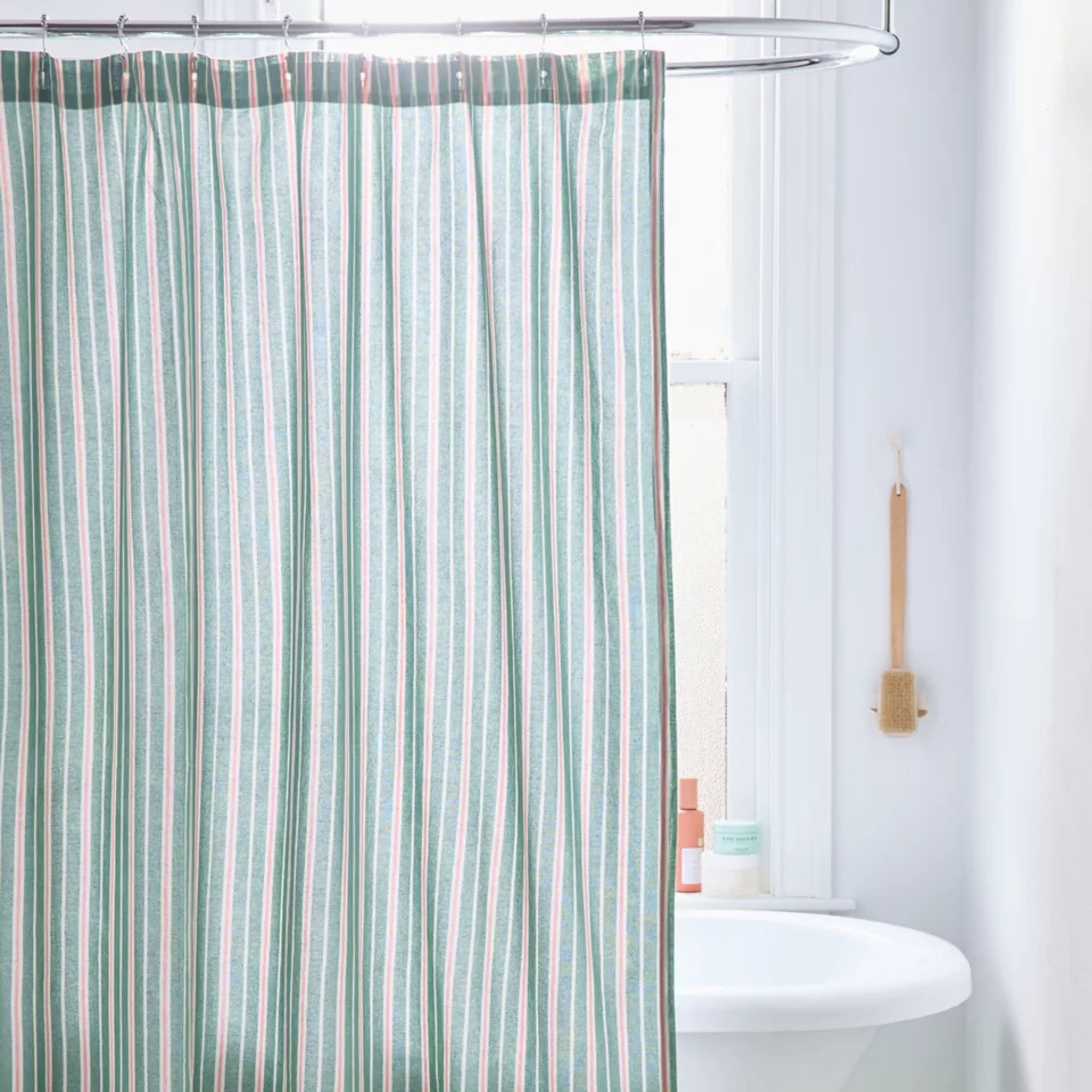 Rideau de douche à motifs multiples