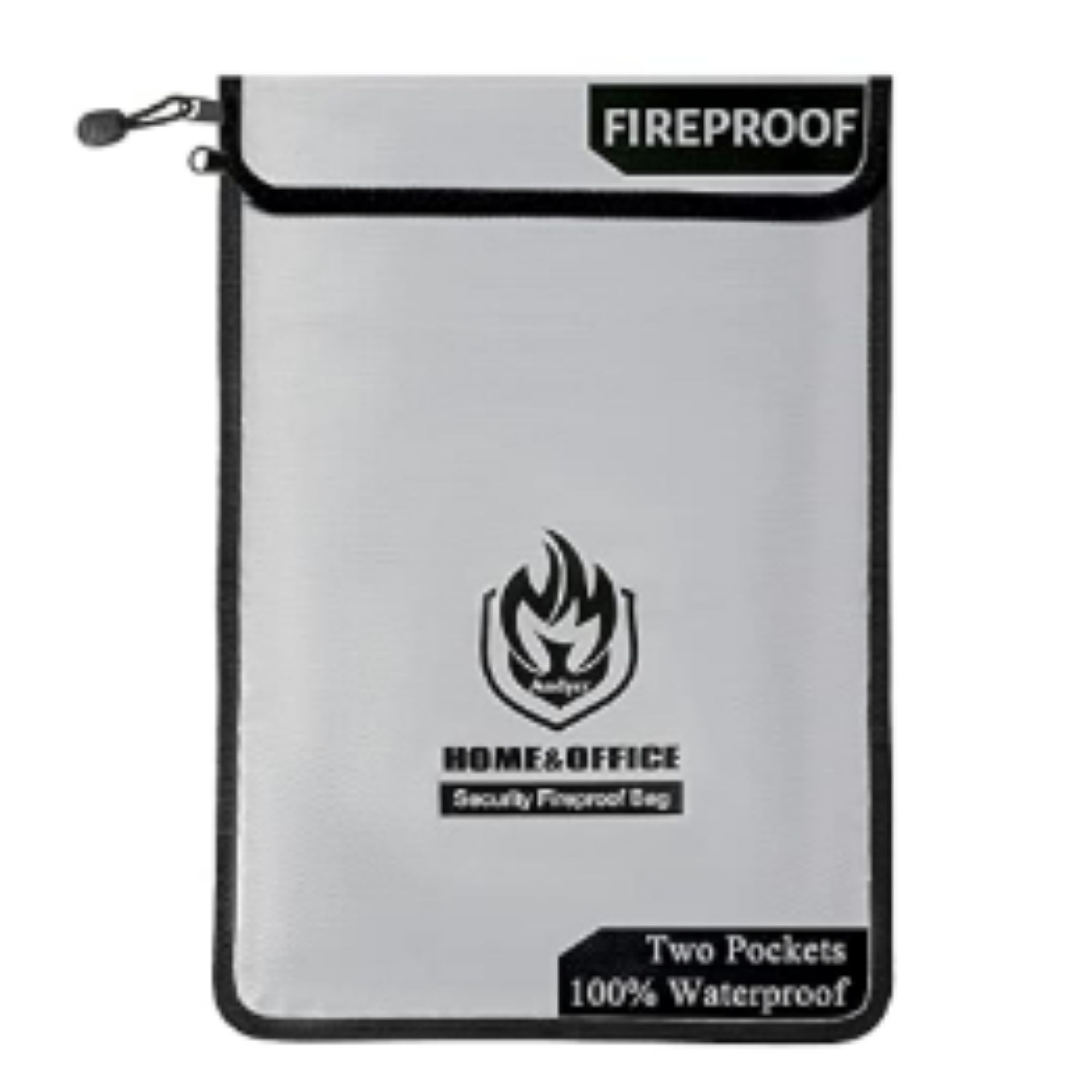 Un dossier de documents gris