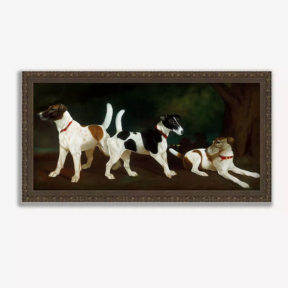 Art mural de chien sans titre