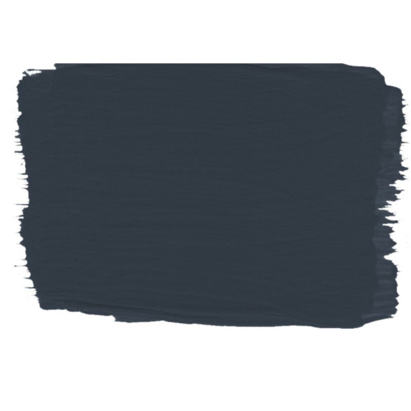 Échantillon de peinture bleu marine foncé