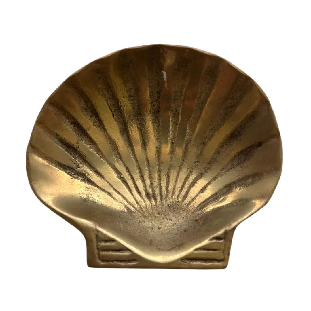 ThecuatedEDITSHOP, bac à pain de coque en laiton vintage