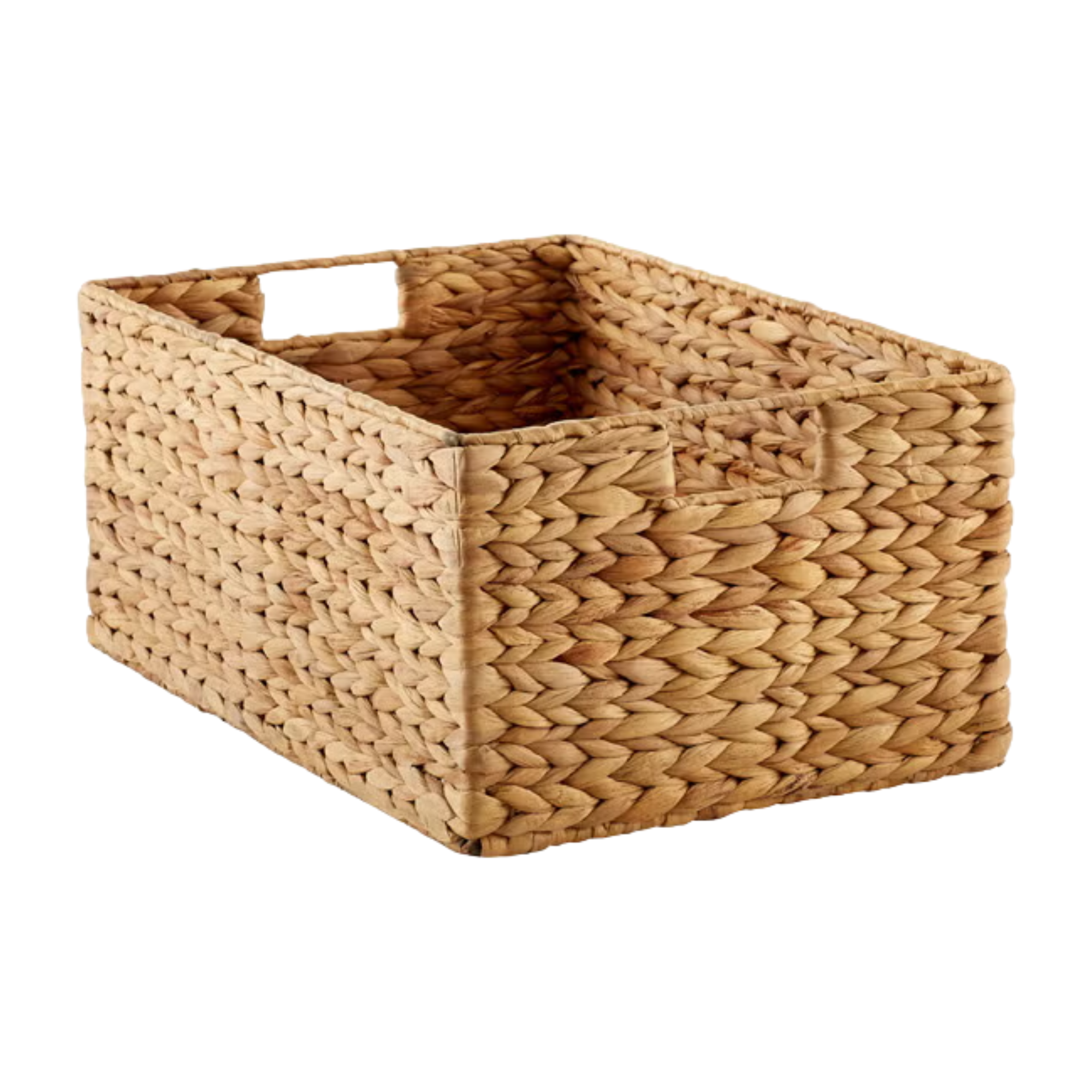 un panier de stockage rectangulaire