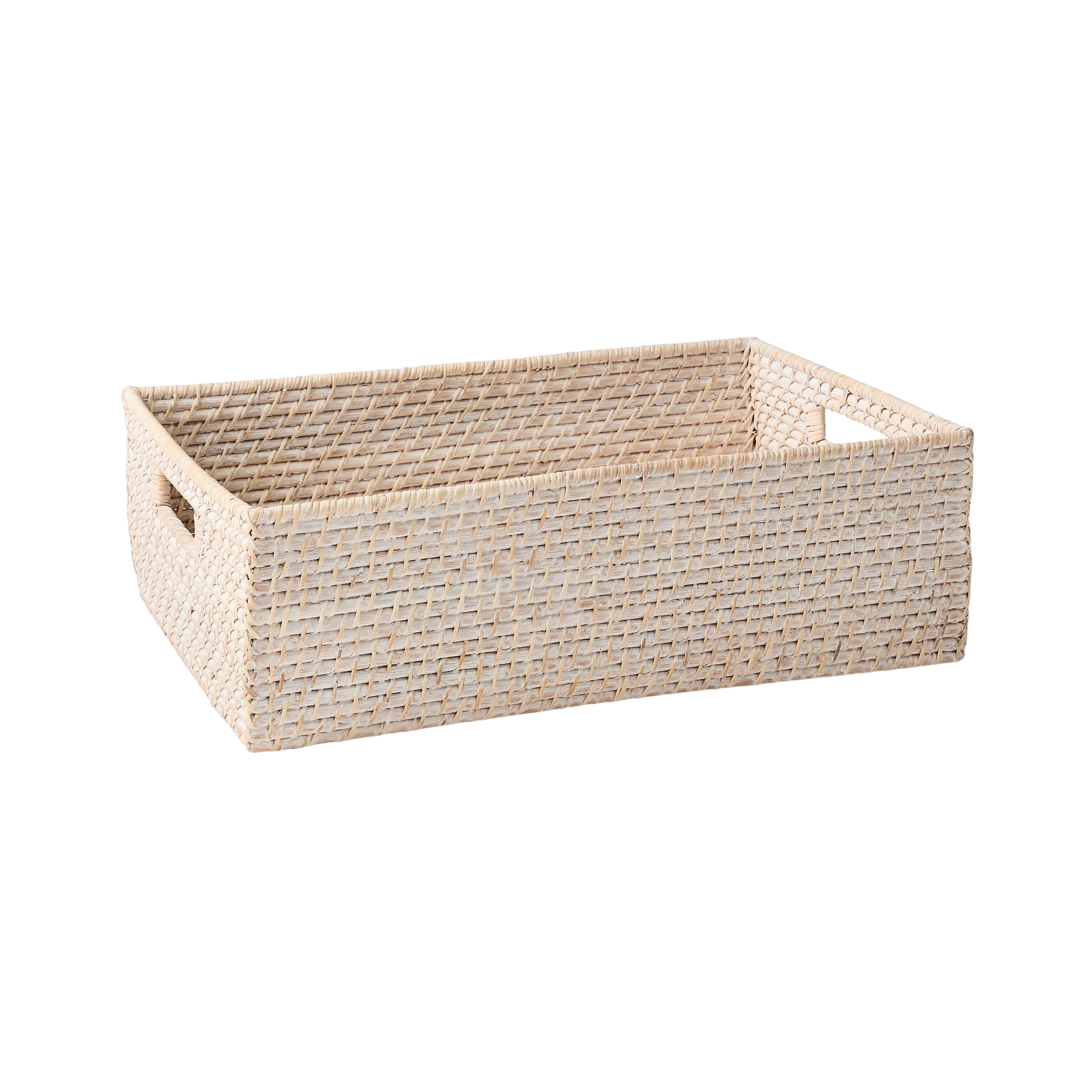 panier de rangement en rotin