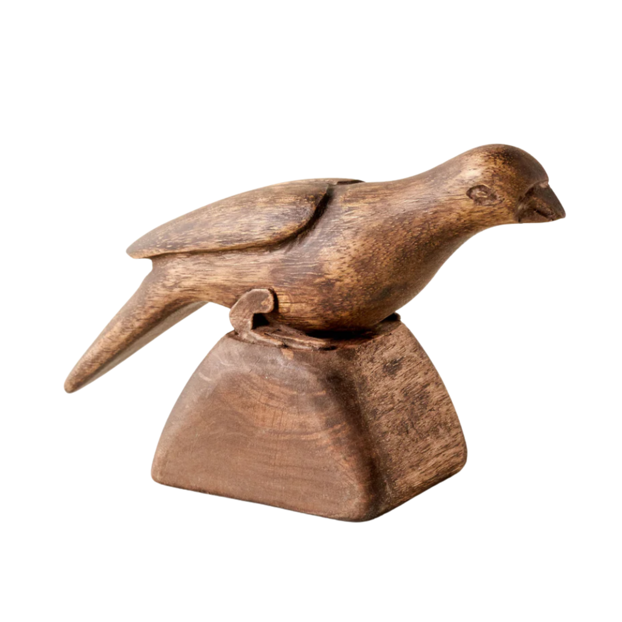 bijou d'oiseau en bois