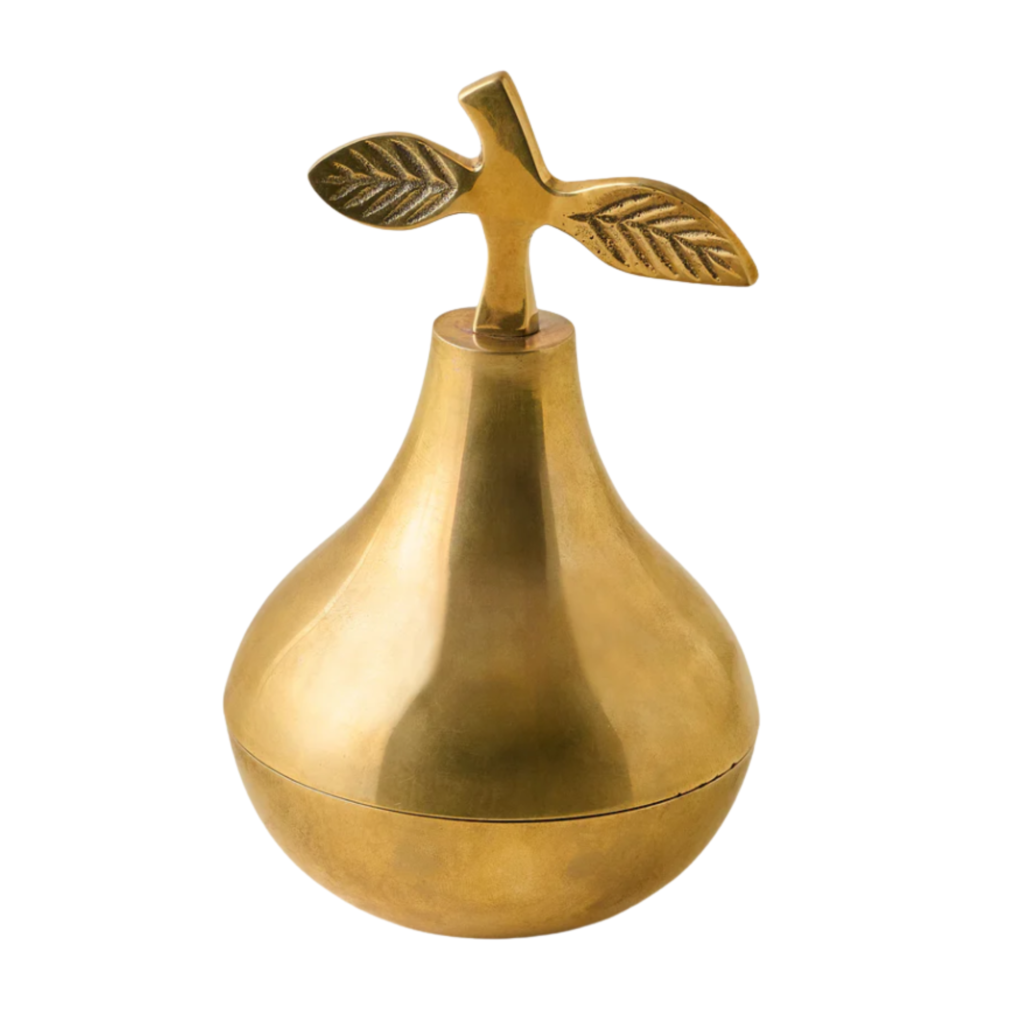 Une mini poire en laiton