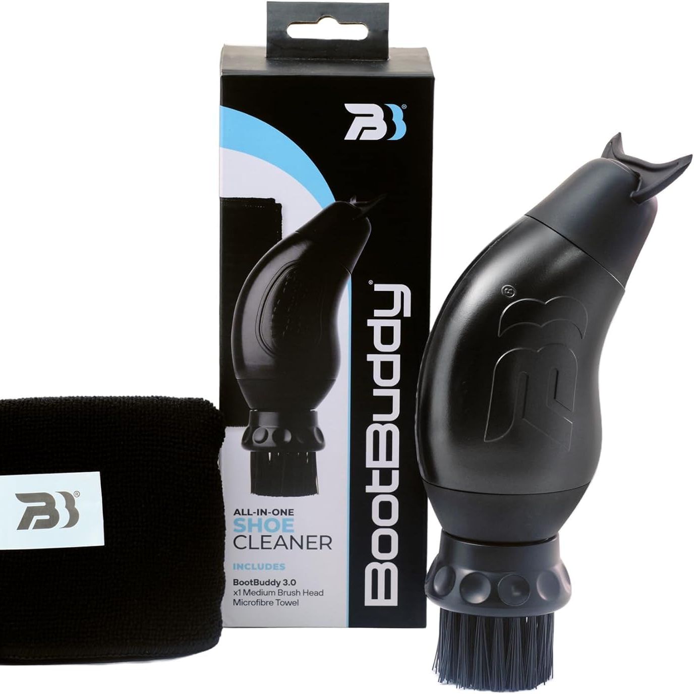 Chaussure et amp;amp;amp; Brosse de nettoyage de bottes et ndash; Kit de nettoyage de chaussures pour chaussures de course et de marche, bottes de randonnée, chaussures de golf et amp; Crampons de football &ndash; Nettoie la boue, la saleté et amp;amp; Les taches en quelques minutes, comme on le voit sur Dragons&rsquo; Tanière