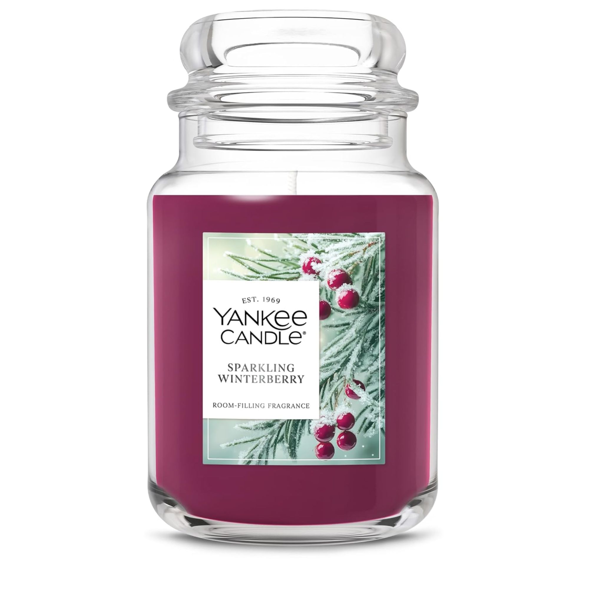 Yankee Candle Bougie pétillante aux baies d'hiver