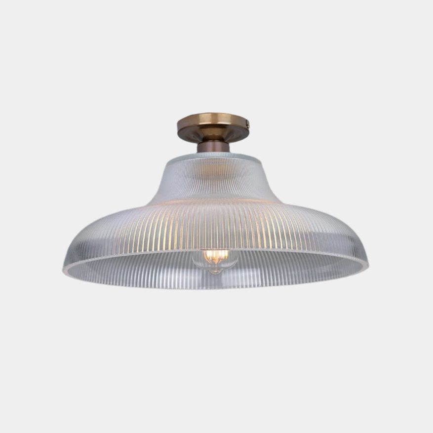 Montage encastré mono holophane