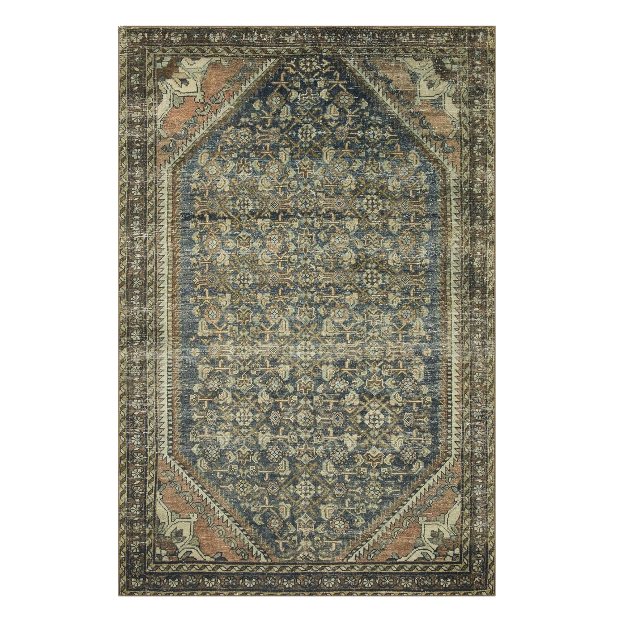 un tapis persan d'inspiration vintage