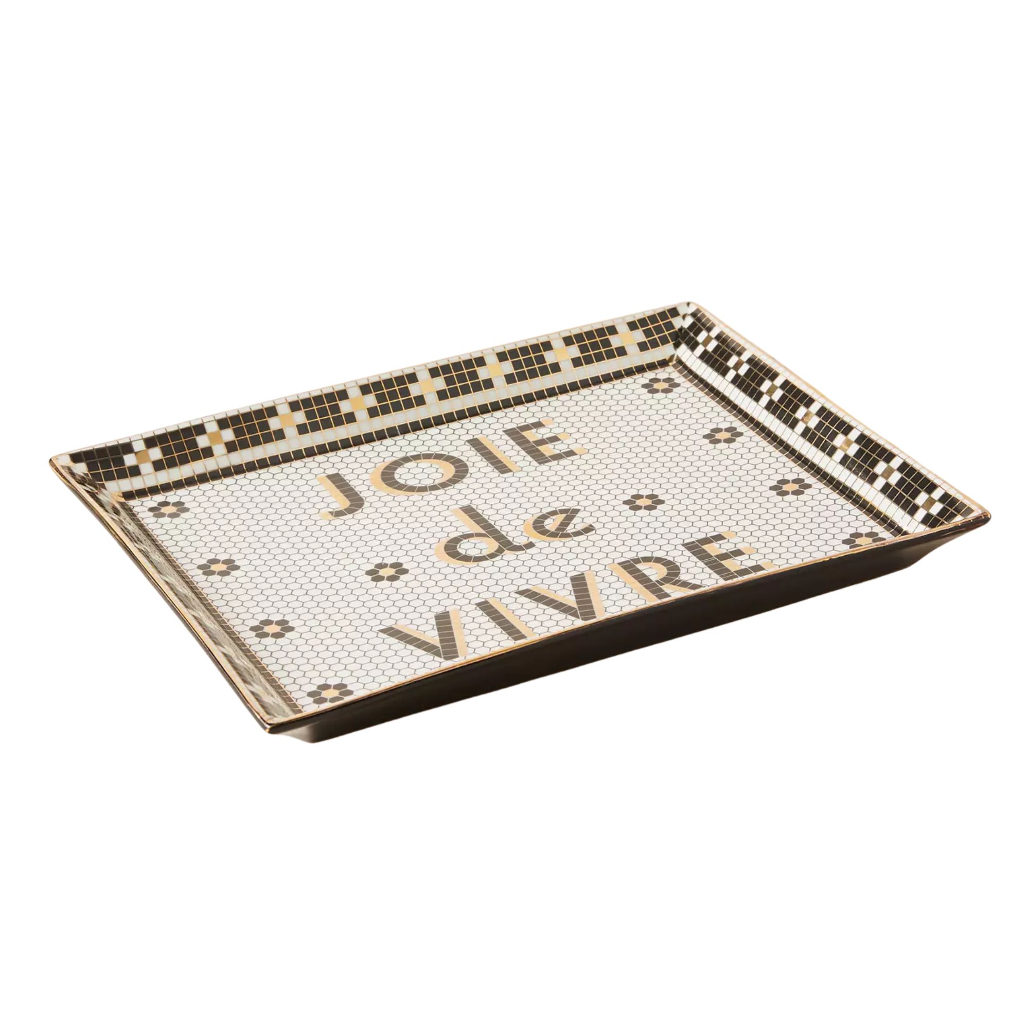 Plateau bistro Anthro en céramique