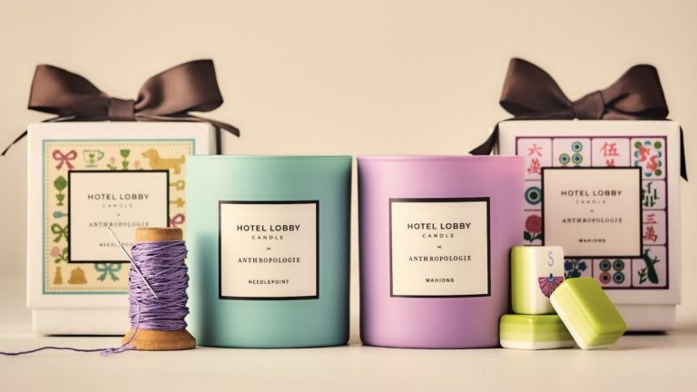 Anthro x Hotel Lobby candles