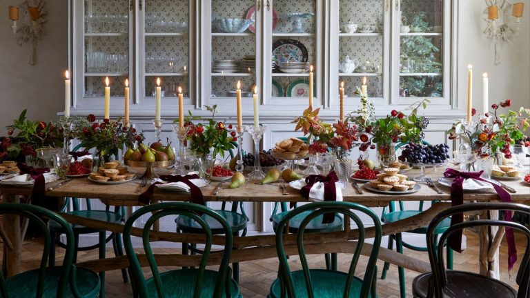 Sky McAlpine christmas seasonal table