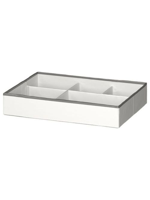 Organisateur JÄttebjÖrn - Blanc/gris 19 ¾x13 ¾x3 ½ 