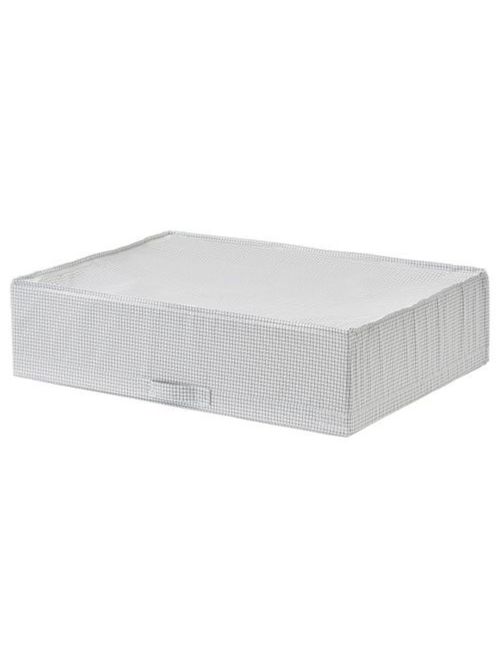 Mallette de rangement Stuk - Blanc/gris 28x20x7 