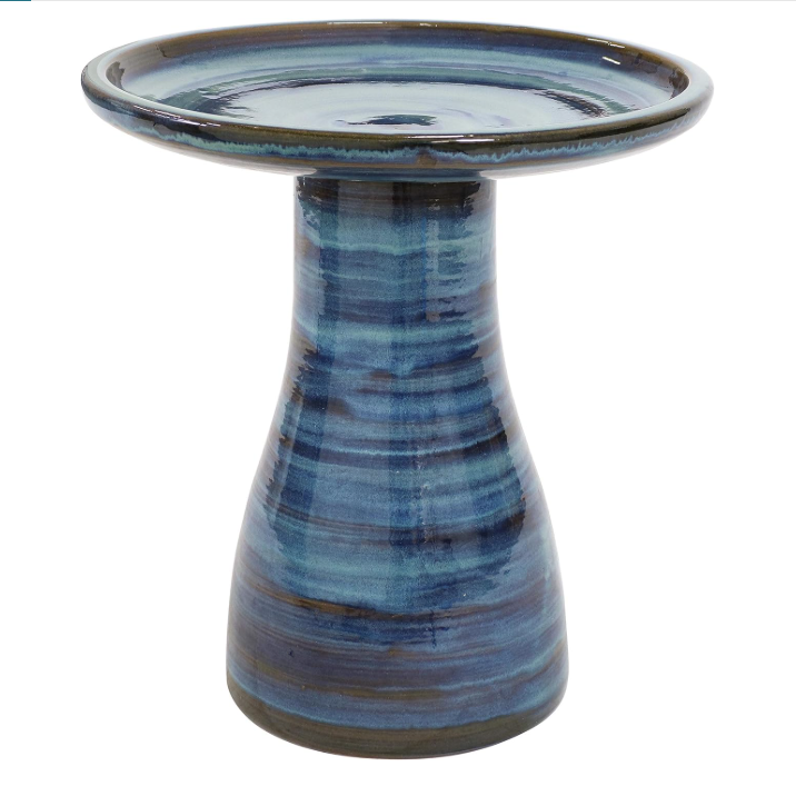 Bain d'oiseaux en céramique Amazon