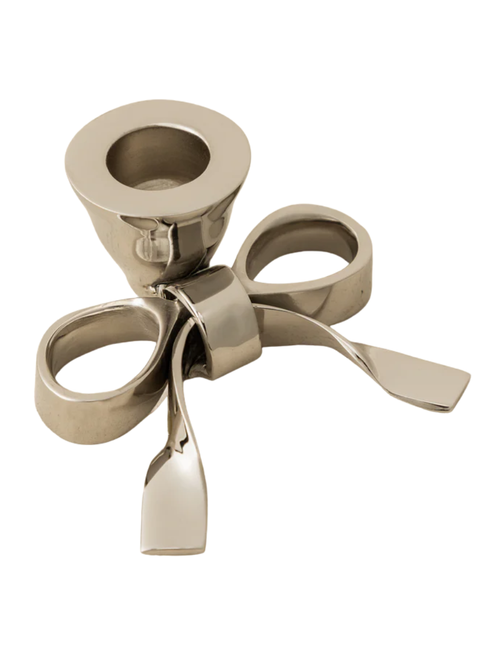 Porte-cône à nœud argenté