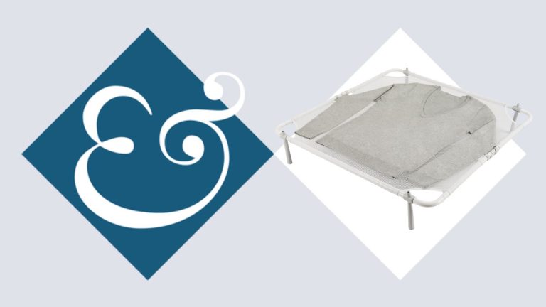 J’ai arrêté d’abîmer les pulls grâce à ce séchoir pliable à 24 $ – plus besoin de rétrécir ou d’étirer Sweater drying rack product header image