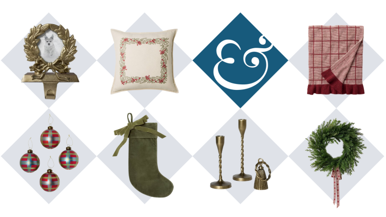 Tous les décors de Noël de Shea McGee sont en vente chez Target en ce moment – Voici ce que j’achète en tant qu’éditeur de style avant que tout ne se vende an assortment of Christmas decor in shades of red and green