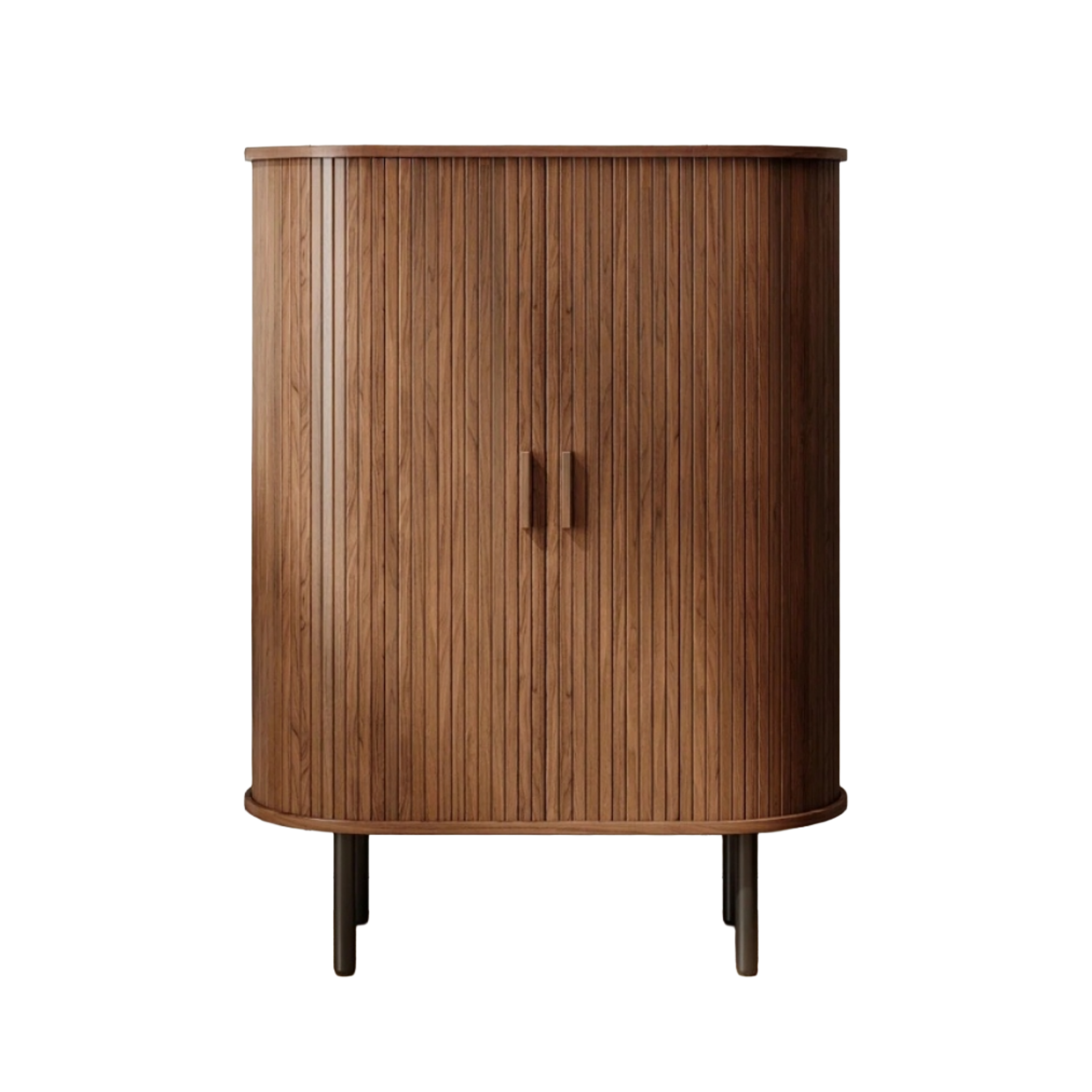 Wayfair, Ebern Designs Armoire d'appoint avec portes tambour