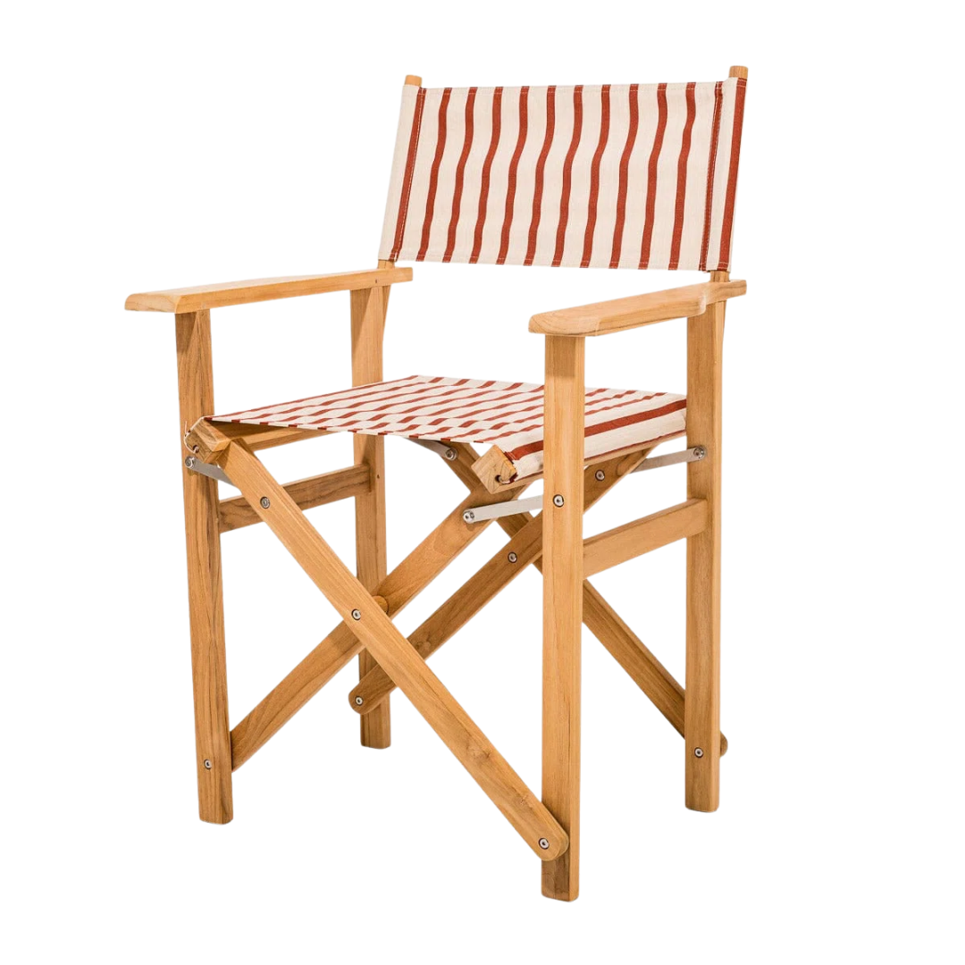 Longshore Tides, table de chaise de réalisateur