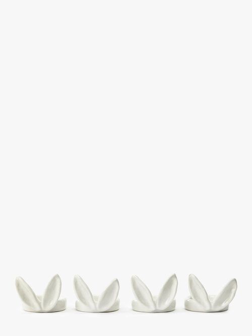 Ronds de serviette lapin (lot de 4)