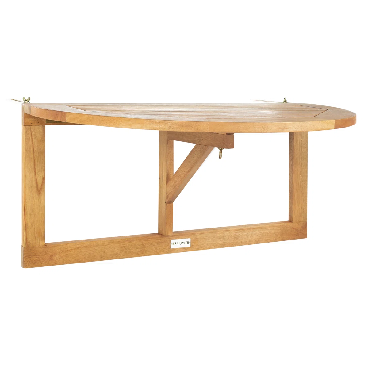 Winston Porter , Table de balcon pliante en bois Jaileen