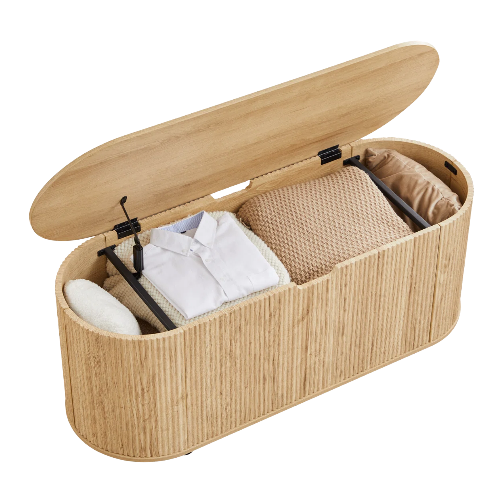 Wayfair, East Urban Home Coffre de rangement en bois