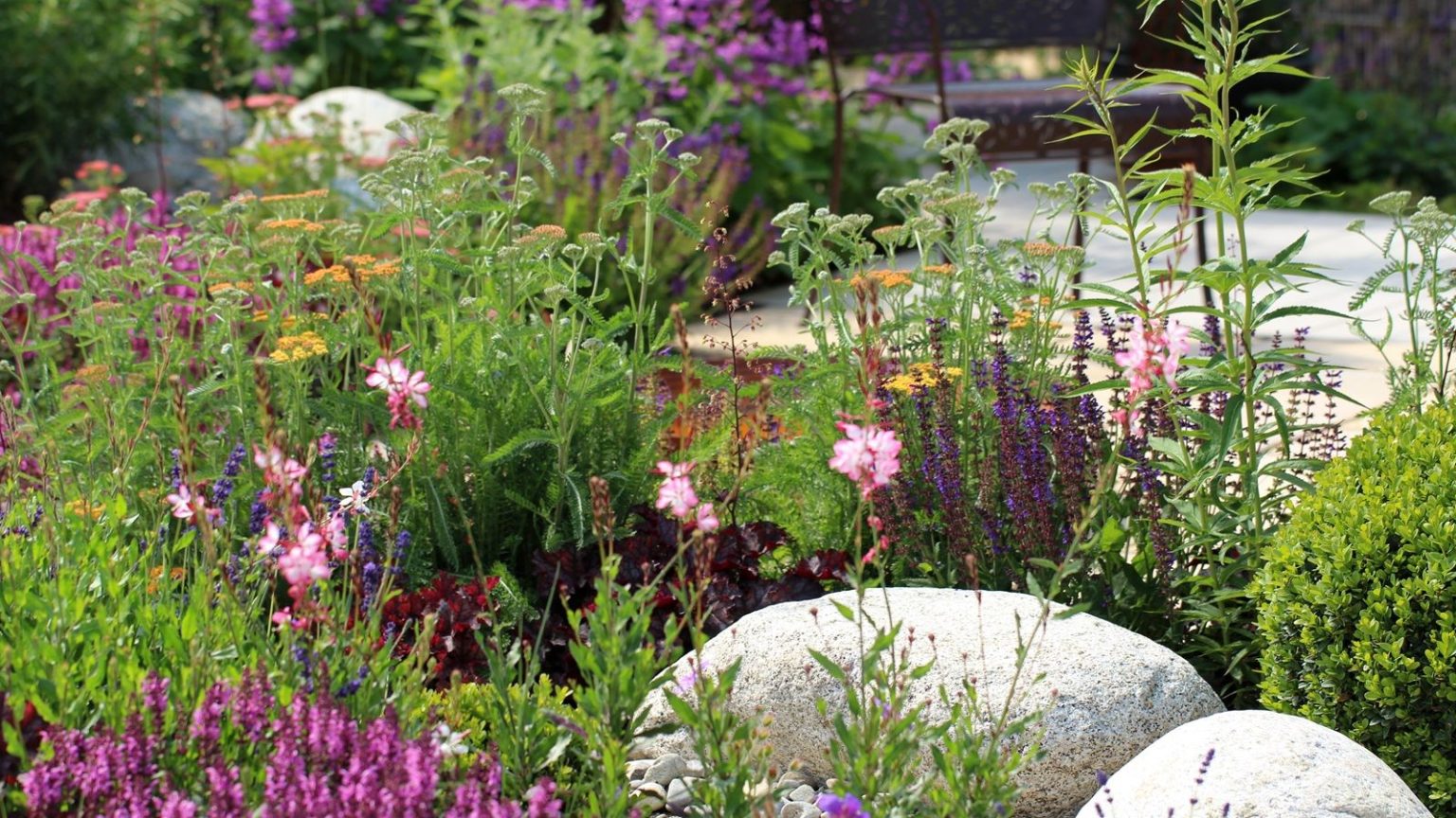 Qu’est-ce qui remplace discrètement les bordures traditionnelles des chalets ? Les concepteurs adoptent un style de plantation plus doux et plus facile ce printemps Mix height garden border