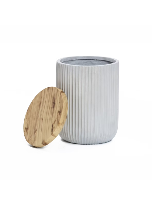 Table d'appoint d'extérieur avec rangement