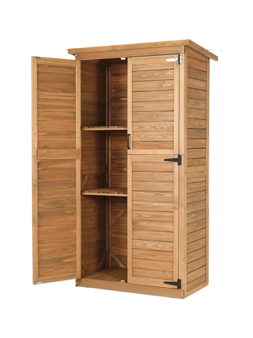 Hangar de rangement extérieur en bois