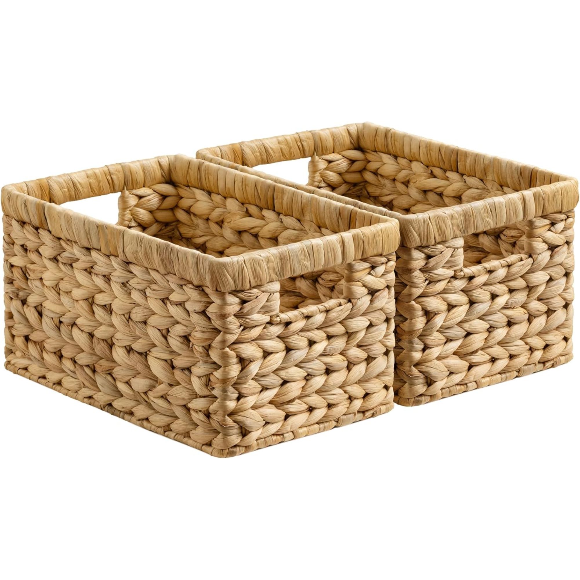 Paniers de rangement en osier