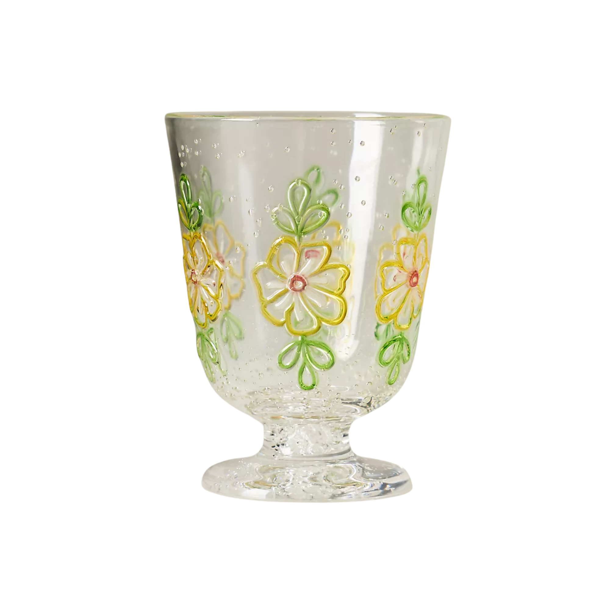 un verre à boisson décoratif