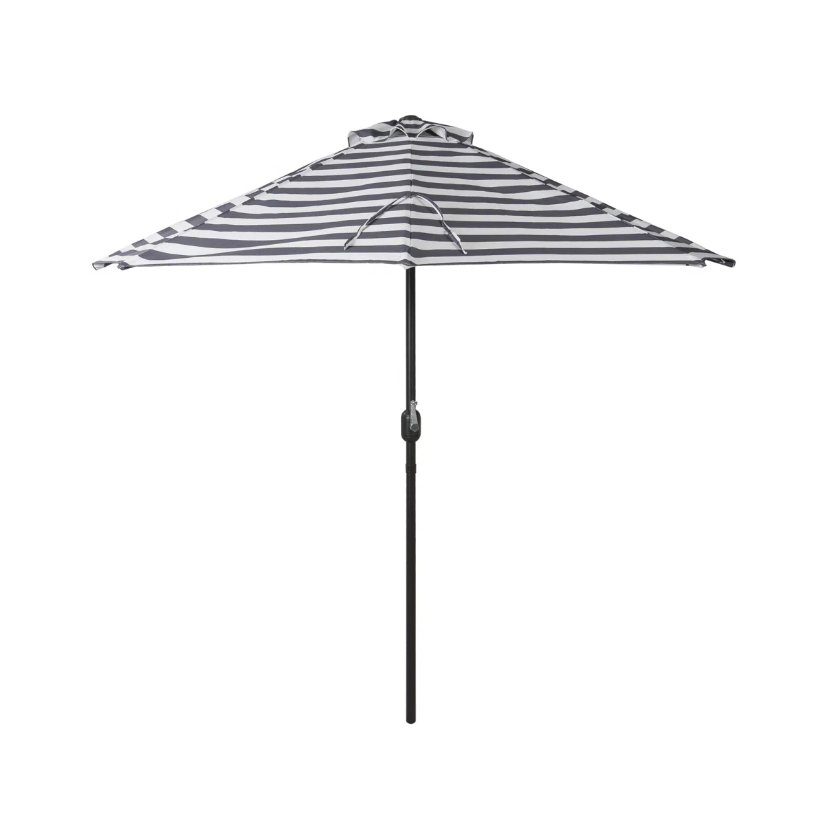 Demi-parapluie rayé